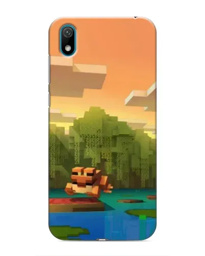 Чехол для Huawei Y6 Pro (2019)/ Y6 Prime 2019 с картинкой «Майнкрафт закат солнца» Чехол для Huawei Y6 Pro (2019)/ Y6 Prime 2019 с картинкой «Майнкрафт закат солнца»
