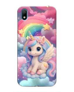Чехол для Huawei Y6 Pro (2019)/ Y6 Prime 2019 с картинкой «Маленький единорог»