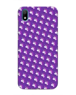 Чехол для Huawei Y6 Pro (2019)/ Y6 Prime 2019 с картинкой «Единороги на фиолетовом»