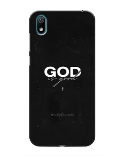 Чехол для Huawei Y6 Pro (2019)/ Y6 Prime 2019 с картинкой «GOD — Бог над всем»