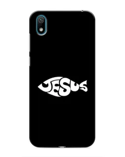 Чехол для Huawei Y6 Pro (2019)/ Y6 Prime 2019 с картинкой «Рыба Jesus»