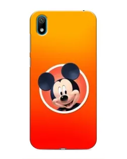 Чехол для Huawei Y6 Pro (2019)/ Y6 Prime 2019 с картинкой «Mickey в круге»