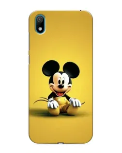 Чехол для Huawei Y6 Pro (2019)/ Y6 Prime 2019 с картинкой «Микки на желтом»
