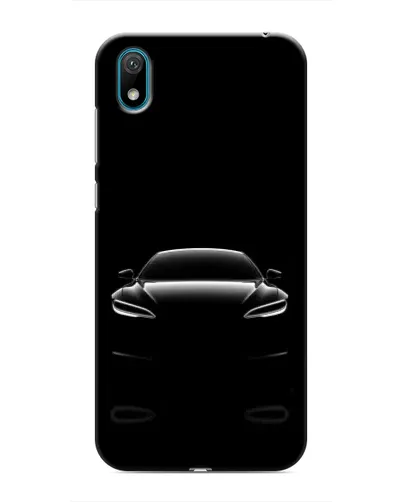 Чохол для Huawei Y6 Pro (2019)/ Y6 Prime 2019 з картинкою «Силует Tesla Night»