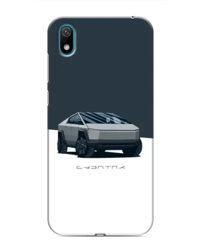Чохол для Huawei Y6 Pro (2019)/ Y6 Prime 2019 з картинкою «Сріблястий Cybertruck Tesla»