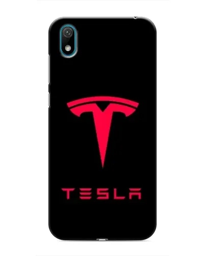 Чохол для Huawei Y6 Pro (2019)/ Y6 Prime 2019 з картинкою «Tesla Red Logo»