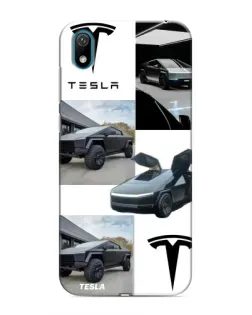 Чохол для Huawei Y6 Pro (2019)/ Y6 Prime 2019 з картинкою «Колаж Cybertruck Tesla»