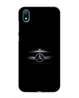 Чехол для Huawei Y6 Pro (2019)/ Y6 Prime 2019 с картинкой «Mercedes — абстрактные линии»
