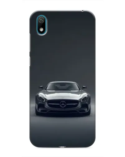 Чехол для Huawei Y6 Pro (2019)/ Y6 Prime 2019 с картинкой «Mercedes на черном»
