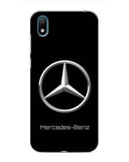 Чехол для Huawei Y6 Pro (2019)/ Y6 Prime 2019 с картинкой «Mercedes Silver Logo»