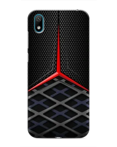 Чехол для Huawei Y6 Pro (2019)/ Y6 Prime 2019 с картинкой «Mercedes Carbon Grid»