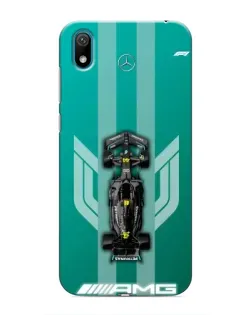 Чехол для Huawei Y6 Pro (2019)/ Y6 Prime 2019 с картинкой «Mercedes AMG Petronas»