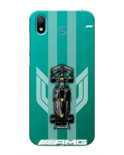 Чехол для Huawei Y6 Pro (2019)/ Y6 Prime 2019 с картинкой «Mercedes AMG Petronas»