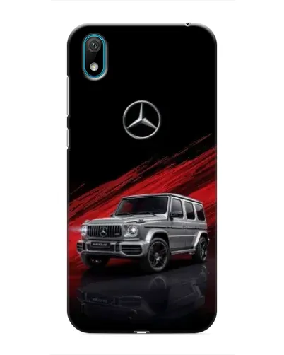Чехол для Huawei Y6 Pro (2019)/ Y6 Prime 2019 с картинкой «Mercedes G-Class красный»