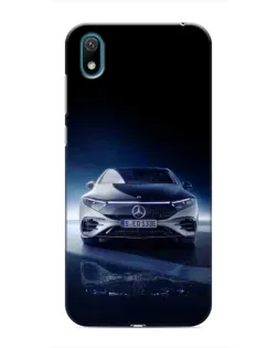 Чехол для Huawei Y6 Pro (2019)/ Y6 Prime 2019 с картинкой «Ночной Mercedes EQ»