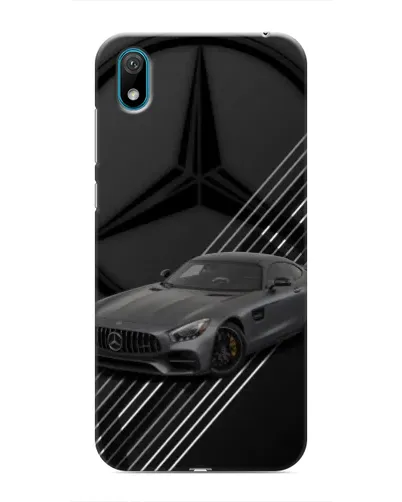 Чехол для Huawei Y6 Pro (2019)/ Y6 Prime 2019 с картинкой «Mercedes AMG — графика»