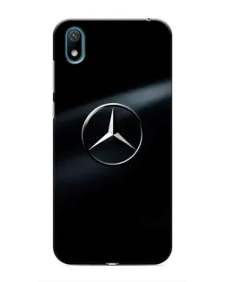 Чехол для Huawei Y6 Pro (2019)/ Y6 Prime 2019 с картинкой «Mercedes на металле»