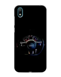 Чохол для Huawei Y6 Pro (2019)/ Y6 Prime 2019 з картинкою «Салон Audi — кермо» Чохол для Huawei Y6 Pro (2019)/ Y6 Prime 2019 з картинкою «Салон Audi — кермо»