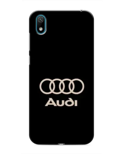 Чехол для Huawei Y6 Pro (2019)/ Y6 Prime 2019 с картинкой «Audi — золотой логотип»