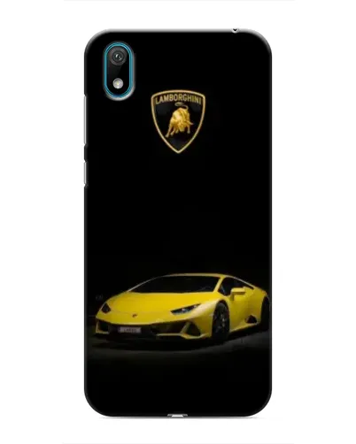 Чехол для Huawei Y6 Pro (2019)/ Y6 Prime 2019 с картинкой «Lamborghini желтый акцент» Чехол для Huawei Y6 Pro (2019)/ Y6 Prime 2019 с картинкой «Lamborghini желтый акцент»