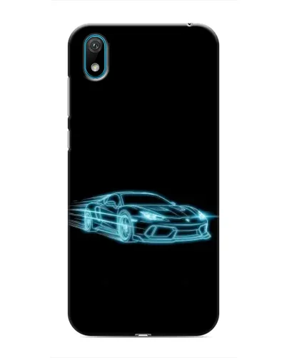 Чехол для Huawei Y6 Pro (2019)/ Y6 Prime 2019 с картинкой «Неоновый контур Lamborghini» Чехол для Huawei Y6 Pro (2019)/ Y6 Prime 2019 с картинкой «Неоновый контур Lamborghini»