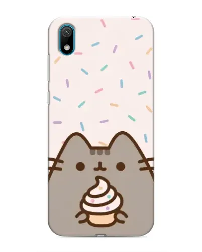 Чехол для Huawei Y6 Pro (2019)/ Y6 Prime 2019 с картинкой «Пушин с кексом»