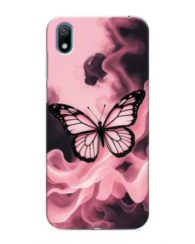 Чехол для Huawei Y6 Pro (2019)/ Y6 Prime 2019 с картинкой «Бабочка в дыму» Чехол для Huawei Y6 Pro (2019)/ Y6 Prime 2019 с картинкой «Бабочка в дыму»