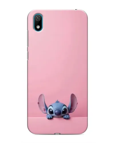 Чехол для Huawei Y6 Pro (2019)/ Y6 Prime 2019 с картинкой «Stitch выглядывает»