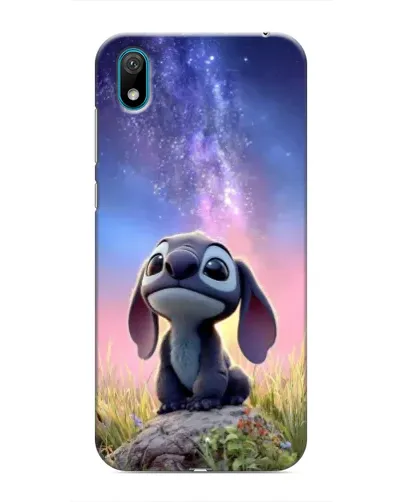 Чехол для Huawei Y6 Pro (2019)/ Y6 Prime 2019 с картинкой «Стич на рассвете»