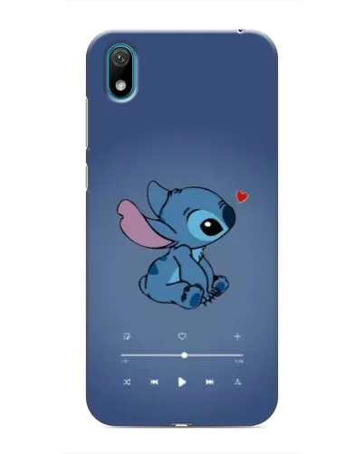 Чехол для Huawei Y6 Pro (2019)/ Y6 Prime 2019 с картинкой «Музыкальный Stitch»