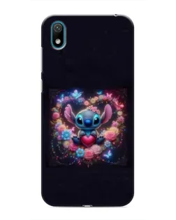 Чехол для Huawei Y6 Pro (2019)/ Y6 Prime 2019 с картинкой «Stitch в цветах» Чехол для Huawei Y6 Pro (2019)/ Y6 Prime 2019 с картинкой «Stitch в цветах»