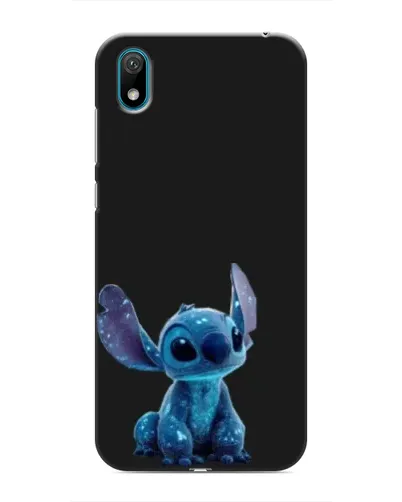 Чехол для Huawei Y6 Pro (2019)/ Y6 Prime 2019 с картинкой «Стич на черном»