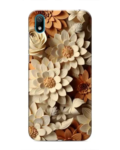 Чохол для Huawei Y6 Pro (2019)/ Y6 Prime 2019 з картинкою «Бежевий флористичний декор» Чохол для Huawei Y6 Pro (2019)/ Y6 Prime 2019 з картинкою «Бежевий флористичний декор»