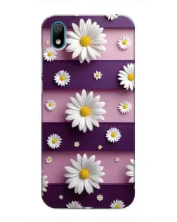 Чохол для Huawei Y6 Pro (2019)/ Y6 Prime 2019 з картинкою «Ромашки на фіолетовому»