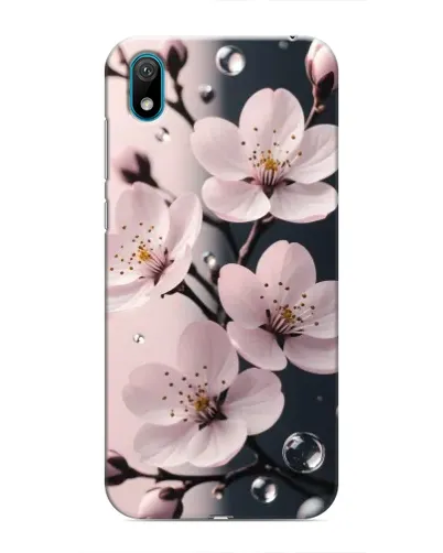 Чехол для Huawei Y6 Pro (2019)/ Y6 Prime 2019 с картинкой «Нежная сакура и капли» Чехол для Huawei Y6 Pro (2019)/ Y6 Prime 2019 с картинкой «Нежная сакура и капли»
