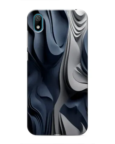 Чехол для Huawei Y6 Pro (2019)/ Y6 Prime 2019 с картинкой «Объемные синие складки» Чехол для Huawei Y6 Pro (2019)/ Y6 Prime 2019 с картинкой «Объемные синие складки»