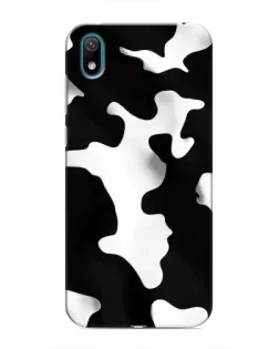 Чехол для Huawei Y6 Pro (2019)/ Y6 Prime 2019 с картинкой «Черно-белое пятно»