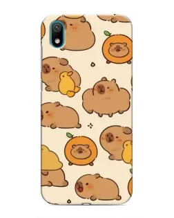Чехол для Huawei Y6 Pro (2019)/ Y6 Prime 2019 с картинкой «Капибары с апельсинами» Чехол для Huawei Y6 Pro (2019)/ Y6 Prime 2019 с картинкой «Капибары с апельсинами»