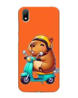 Чехол для Huawei Y6 Pro (2019)/ Y6 Prime 2019 с картинкой «Капибара на скутере» Чехол для Huawei Y6 Pro (2019)/ Y6 Prime 2019 с картинкой «Капибара на скутере»