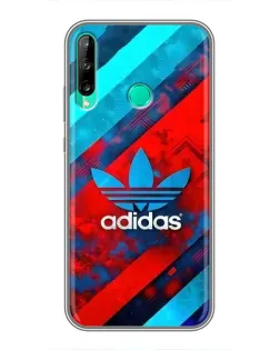Чехол для Huawei Y6p с картинкой «Абстракция Adidas»