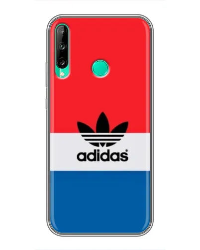 Чехол для Huawei Y6p с картинкой «Ретро блоки Adidas»