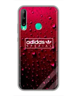 Чехол для Huawei Y6p с картинкой «Adidas Gold Marble»