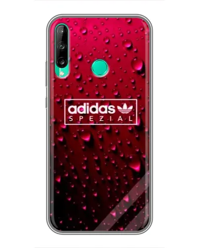 Чехол для Huawei Y6p с картинкой «Adidas Gold Marble»