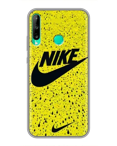 Чехол для Huawei Y6p с картинкой «Желтый текстурный Nike» Чехол для Huawei Y6p с картинкой «Желтый текстурный Nike»