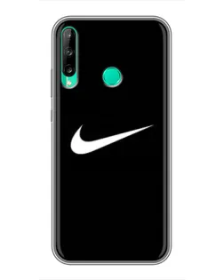 Чехол для Huawei Y6p с картинкой «Минималистический Найк»