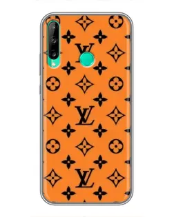 Чехол для Huawei Y6p с картинкой «Оранжевый стиль LV»