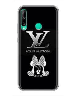 Чехол для Huawei Y6p с картинкой «LV и Минни Маус»