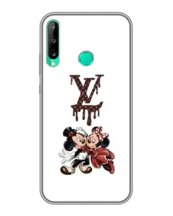 Чехол для Huawei Y6p с картинкой «LV и Микки Маус»