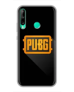 Чехол для Huawei Y6p с картинкой «PUBG — рамка лого»