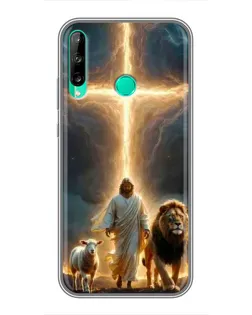 Чехол для Huawei Y6p с картинкой «Лев Иуды и Свет» Чехол для Huawei Y6p с картинкой «Лев Иуды и Свет»